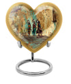 heart shaped Native American urn