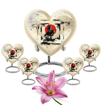 Large Urn with 4 Small Urn