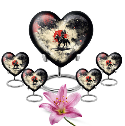 Heart-shaped native American urn