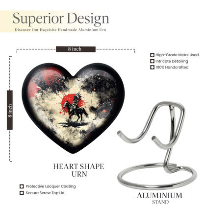 Heart-shaped native American urn