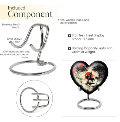 Heart-shaped native American urn