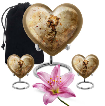 Large Urn with 2 Mini Urn