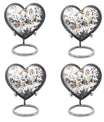 PAWS Large Heart cremation urn
