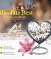PAWS Large Heart cremation urn