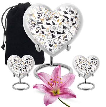 Large Urn with 2 Mini Urn