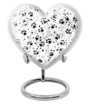 Heart-shaped PAWS Urn