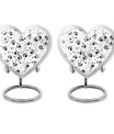 Heart-shaped PAWS Urn