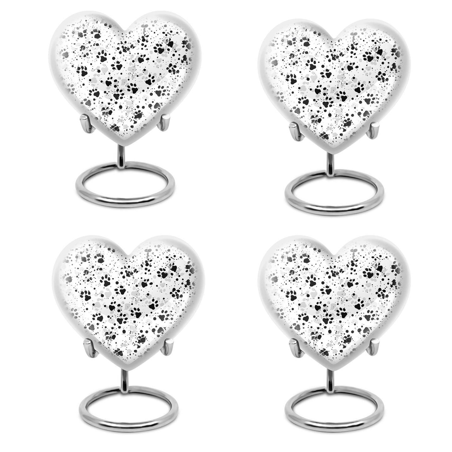 Heart-shaped PAWS Urn