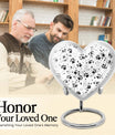 Heart-shaped PAWS Urn