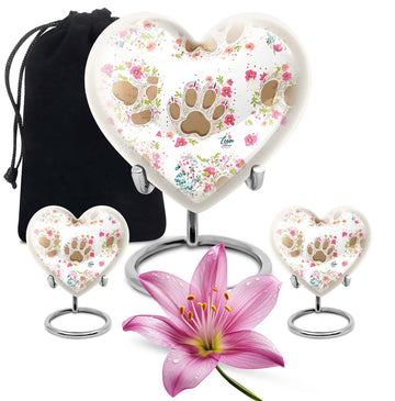 Large Urn with 2 Mini Urn