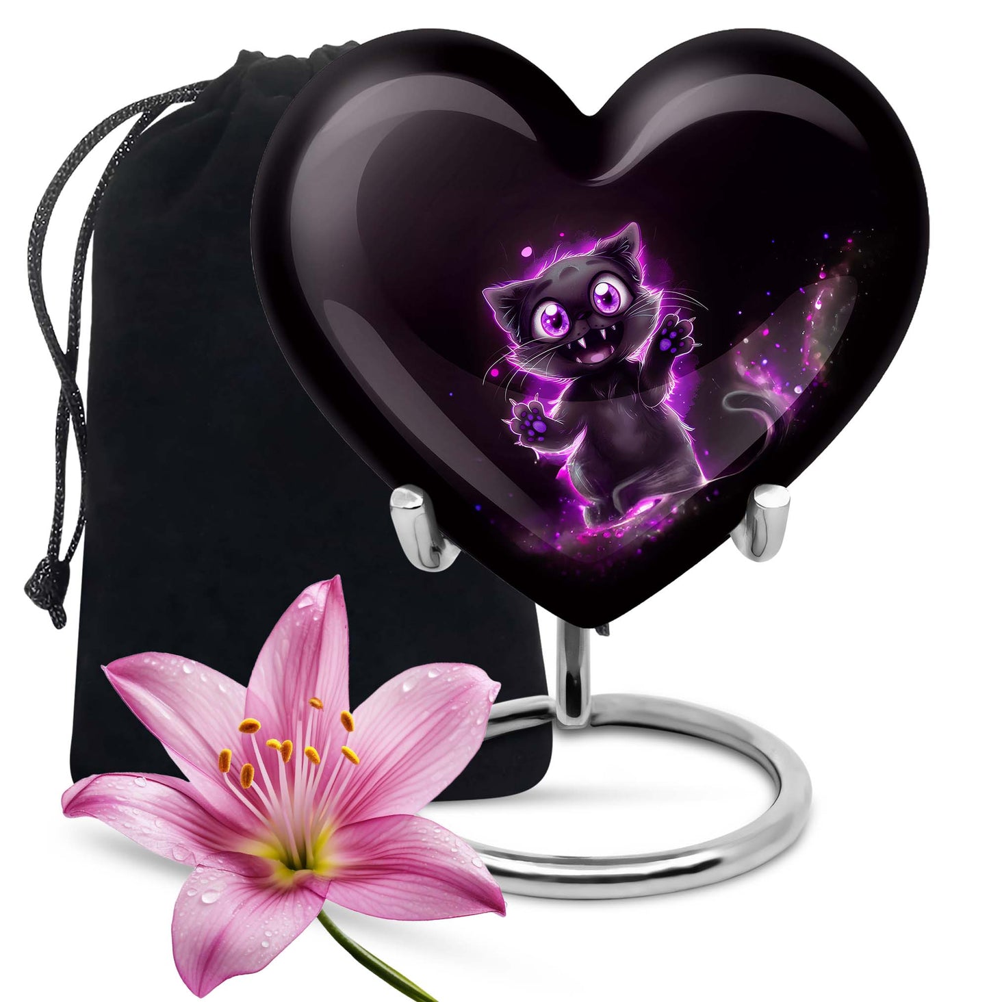 Heart-shaped PAWS Urn