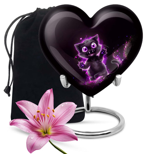 Heart-shaped PAWS Urn