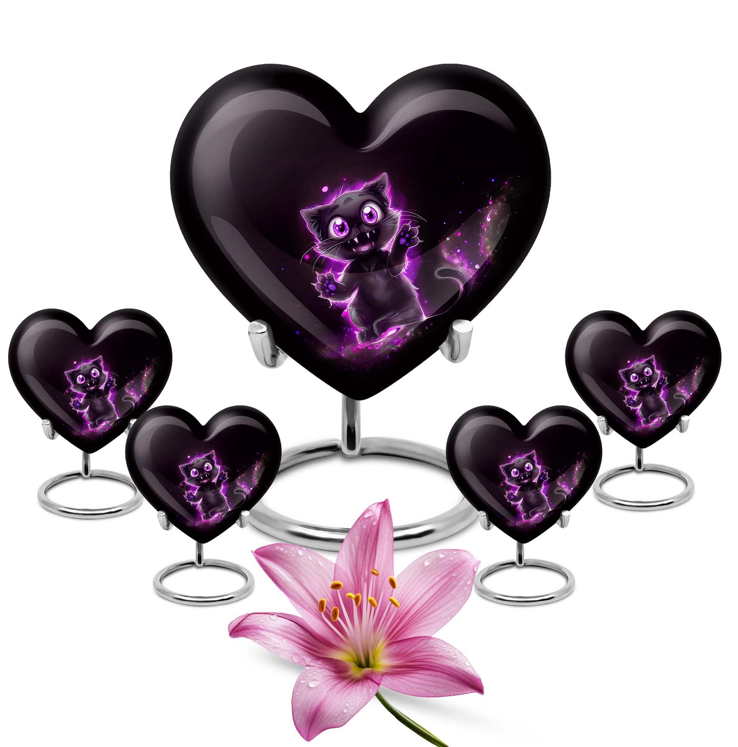 Heart-shaped PAWS Urn