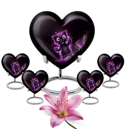 Heart-shaped PAWS Urn