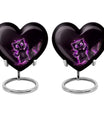 Heart-shaped PAWS Urn