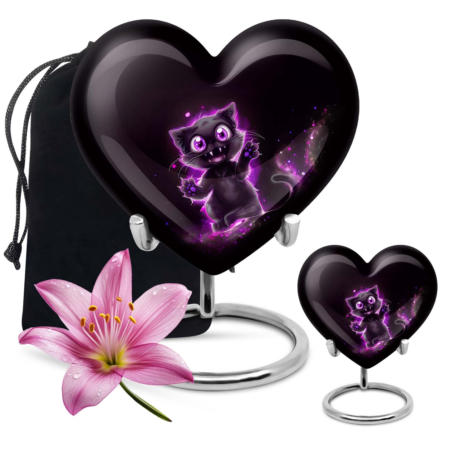 Heart-shaped PAWS Urn