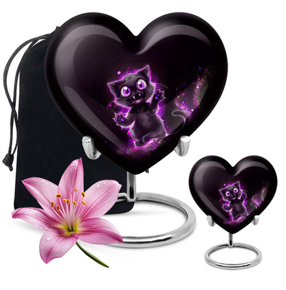 Heart-shaped PAWS Urn