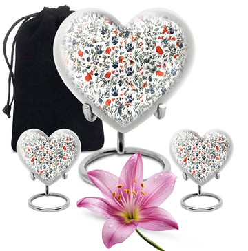 Large Urn with 2 Mini Urn