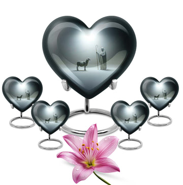 Large Urn with 4 Small Urn