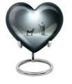 heart-shaped Shepherd Urn