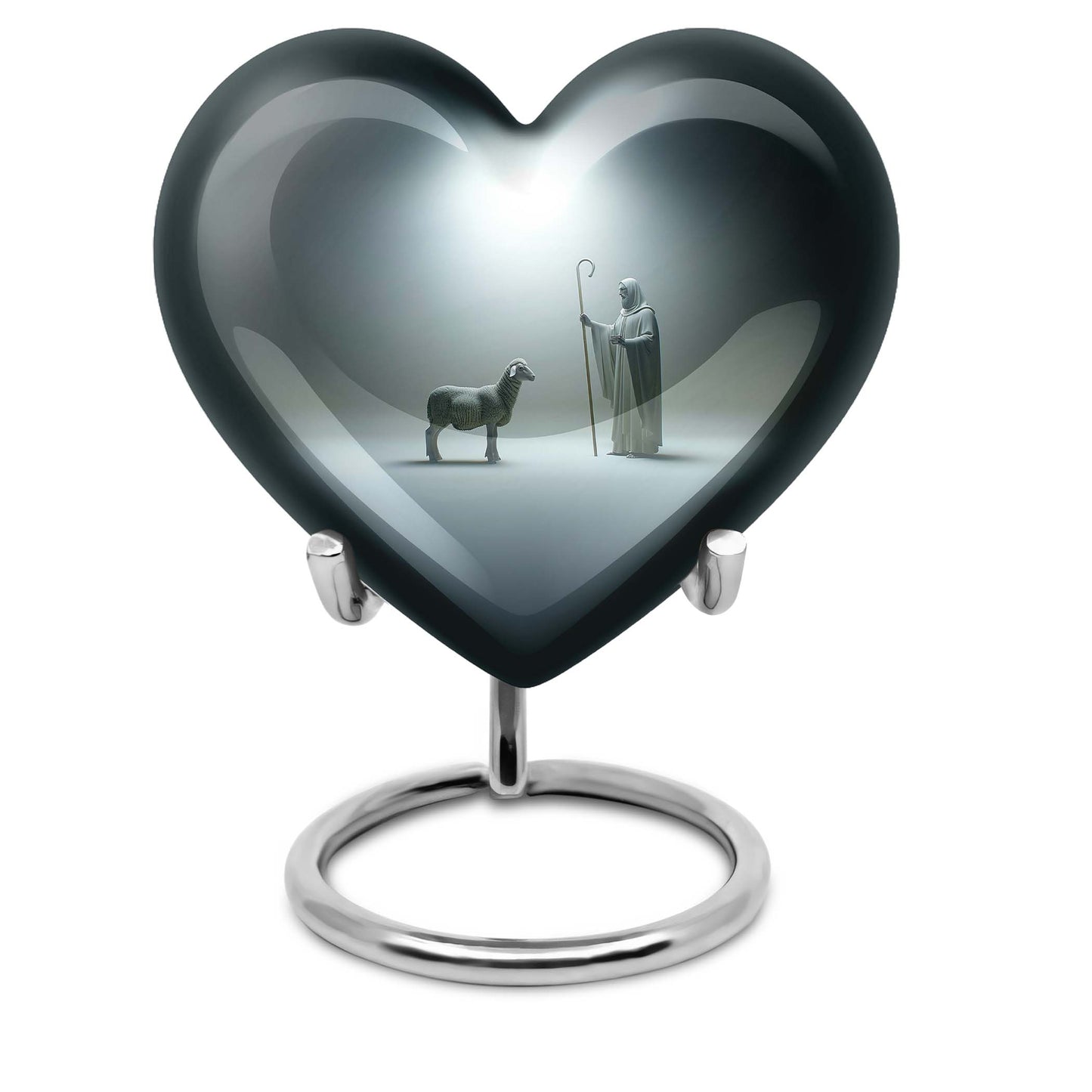 heart-shaped Shepherd Urn