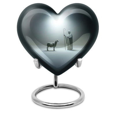 heart-shaped Shepherd Urn