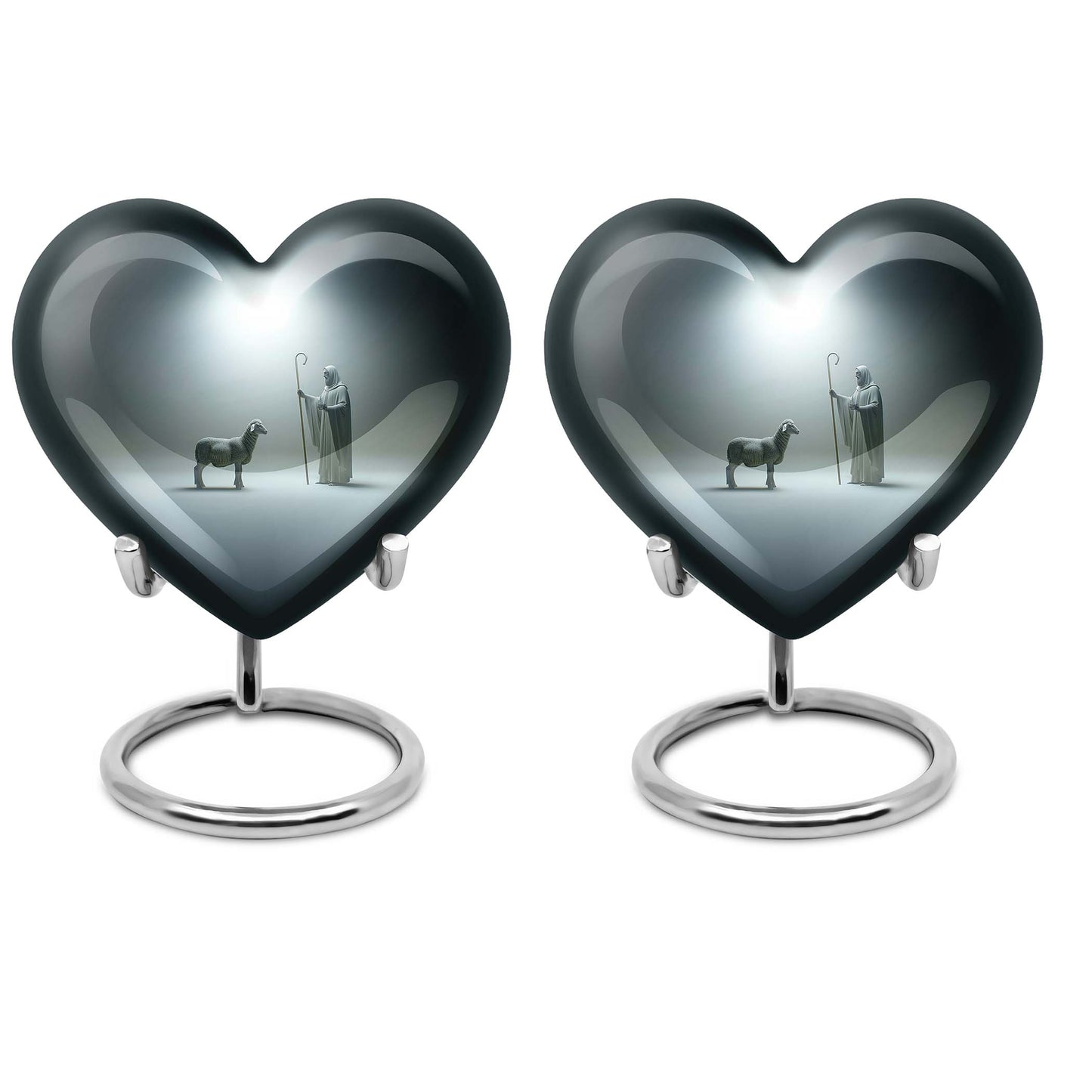 heart-shaped Shepherd Urn