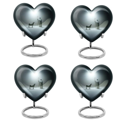 heart-shaped Shepherd Urn