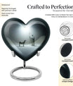 heart-shaped Shepherd Urn