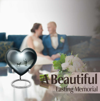 heart-shaped Shepherd Urn