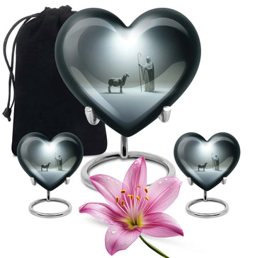 Large Urn with 2 Mini Urn