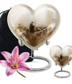 heart-shaped Shepherd Urn for male ashes