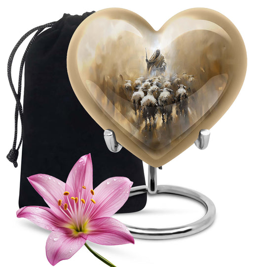 heart shape Shepherd Urn