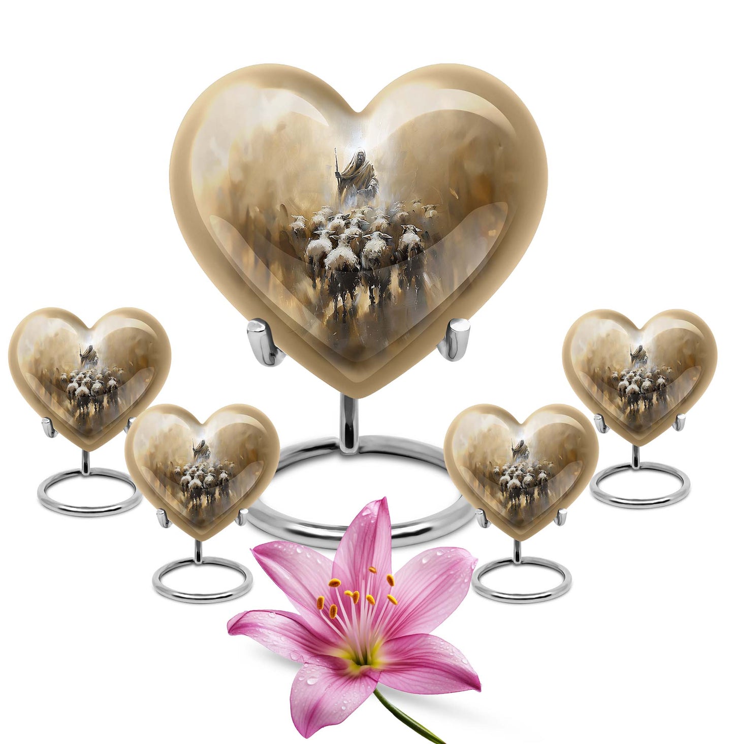 heart shape Shepherd Urn