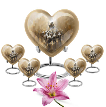 Large Urn with 4 Small Urn