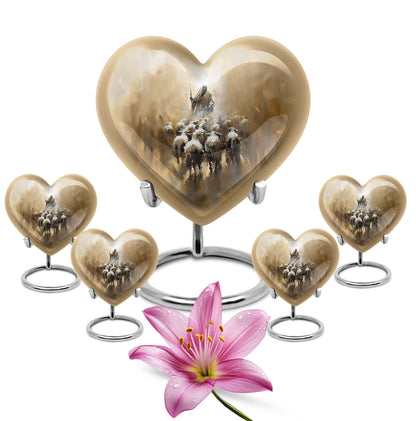 heart shape Shepherd Urn