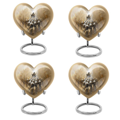 heart shape Shepherd Urn