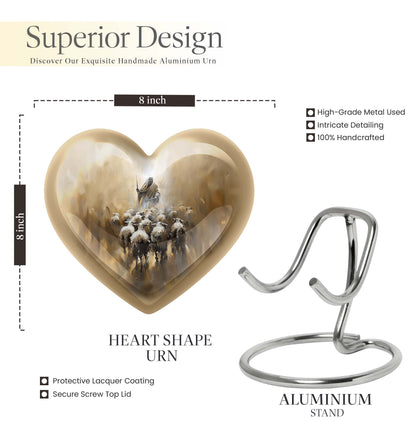 heart shape Shepherd Urn