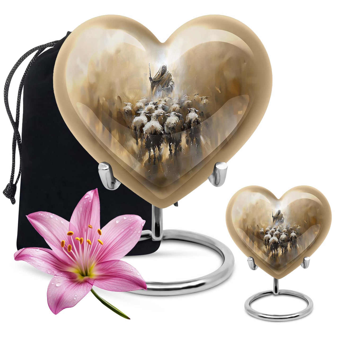 heart shape Shepherd Urn