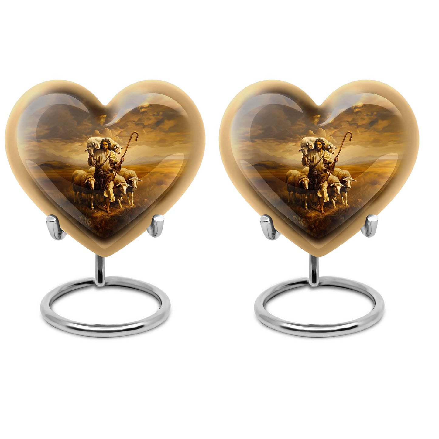  heart design, memorial large 