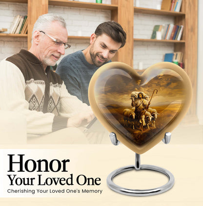  heart design, memorial large 