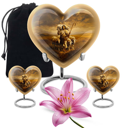  heart design, memorial large 