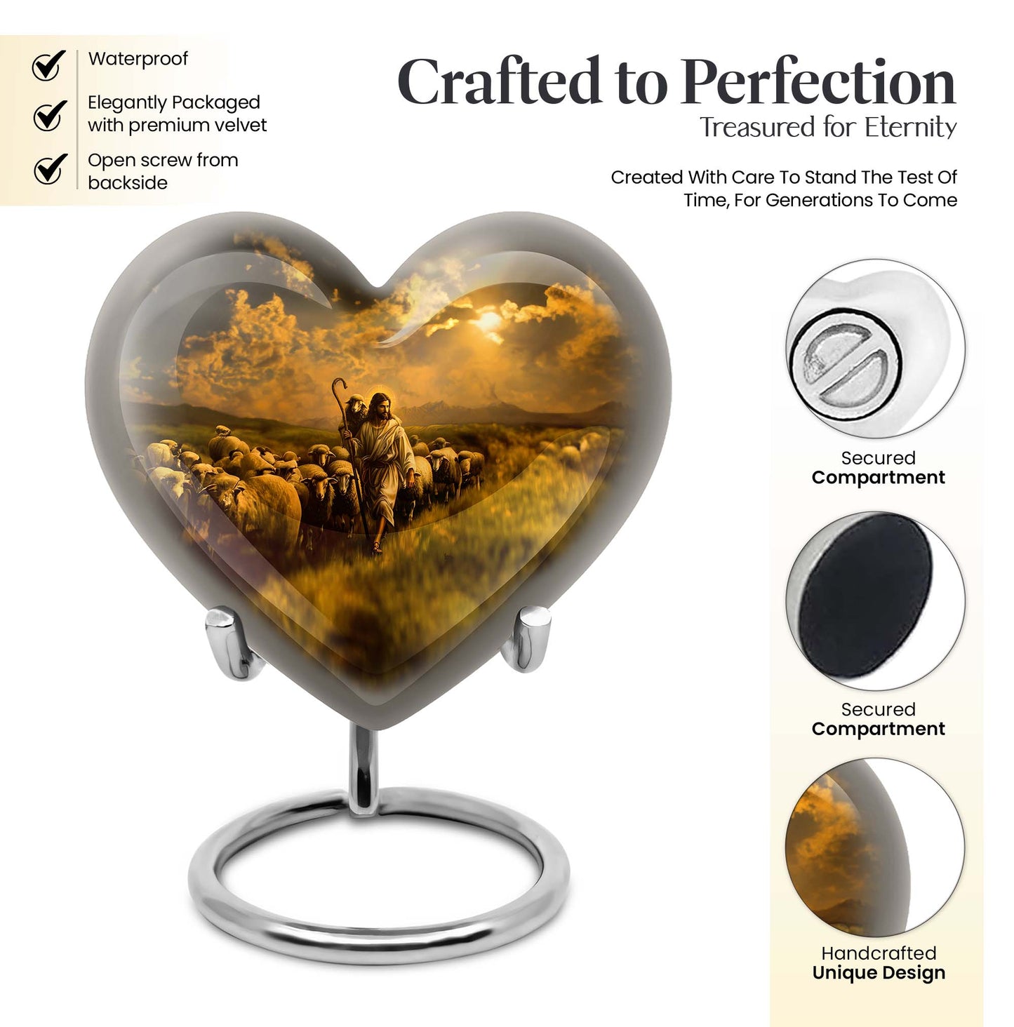 shepherd cremation urn for ashes