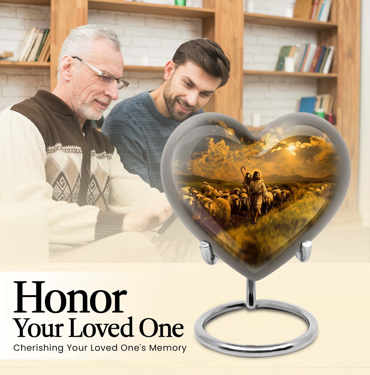 shepherd cremation urn for ashes