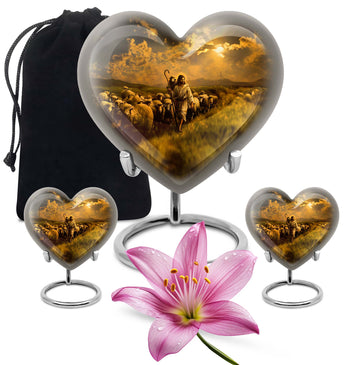 Large Urn with 2 Mini Urn