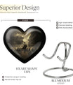 Heart Urn for men's cremation ashes
