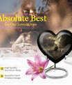 Heart Urn for men's cremation ashes