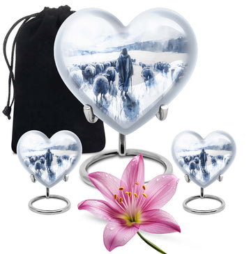 Large Urn with 2 Mini Urn