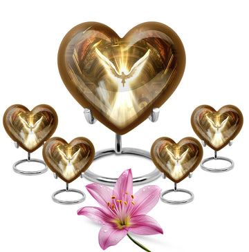 Large Urn with 4 Small Urn