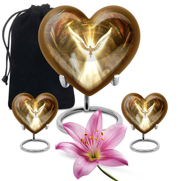 Large Urn with 2 Mini Urn